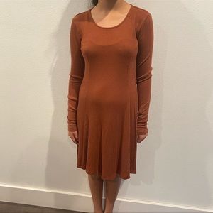 Burnt Orange Dress